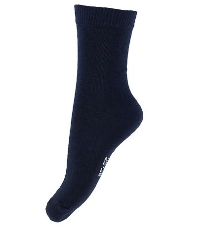 Fuzzies Socken - Wolle/Baumwolle - Marineblau