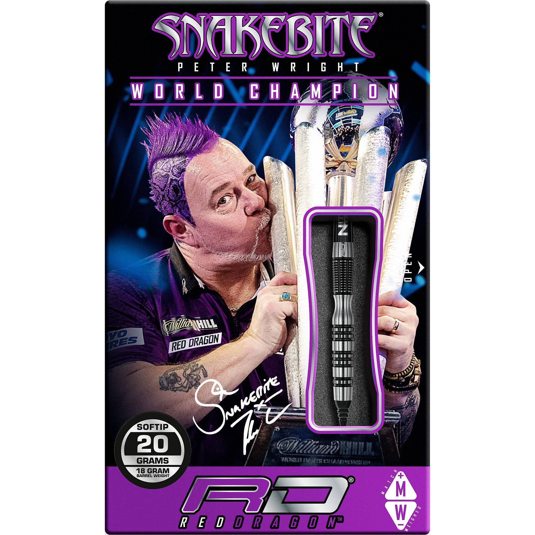 Red Dragon - Peter Wright Black Racer - Softdart