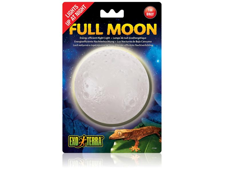 Exo Terra Terrarienlampe Full Moon 1W Energieeffiziente Nachtbeleuchtung