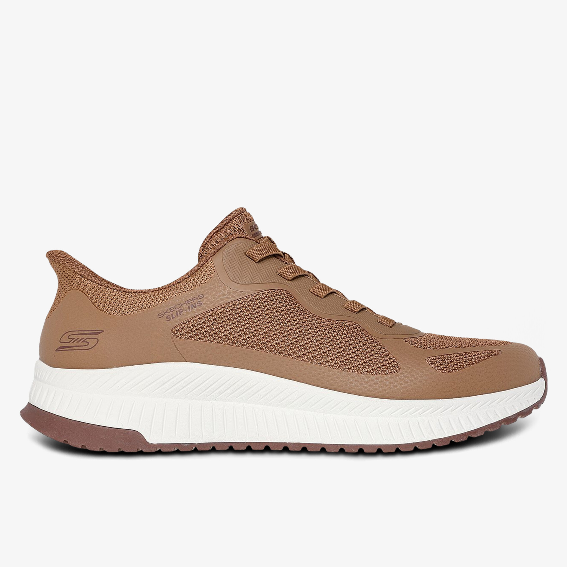 SKECHERS BOBS Squad 4 Herren Slip On braun