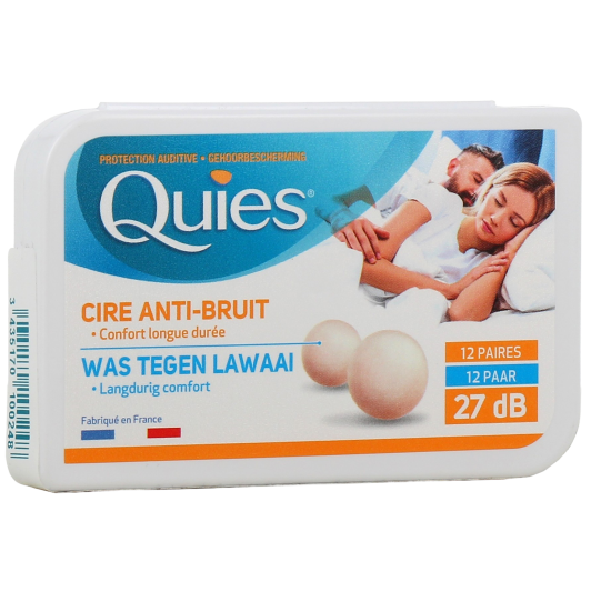 Boule Quies en cire naturelle - Protection auditive - Pharmacie des Drakkars