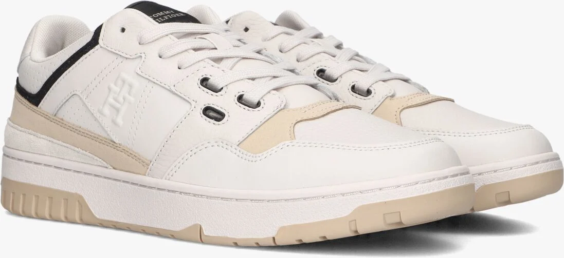 TOMMY HILFIGER witte tommy hilfiger lage sneakers tommy hilfiger basket street