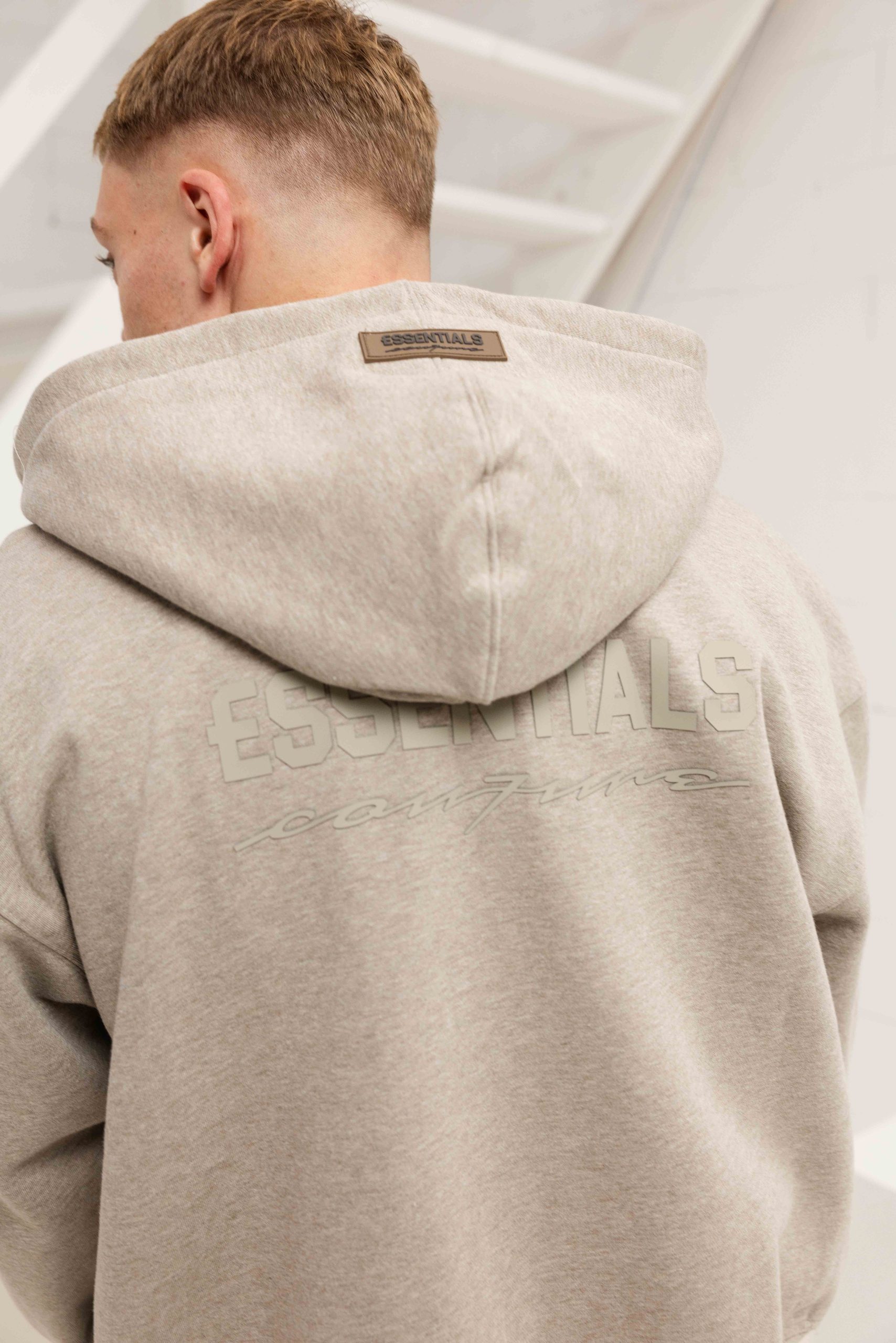 Cou7ure Essentials Basic Zipper Trainingspak Heren Lichtbruin