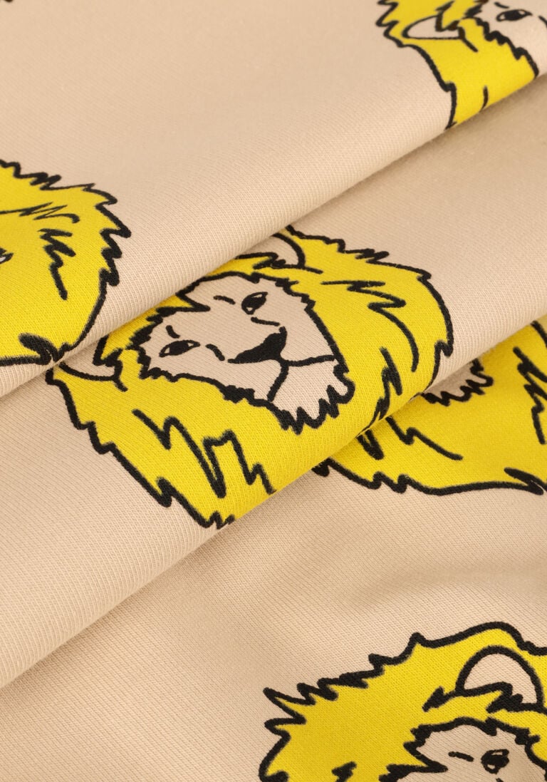 CARLIJNQ beige carlijnq sweater lion - sweater