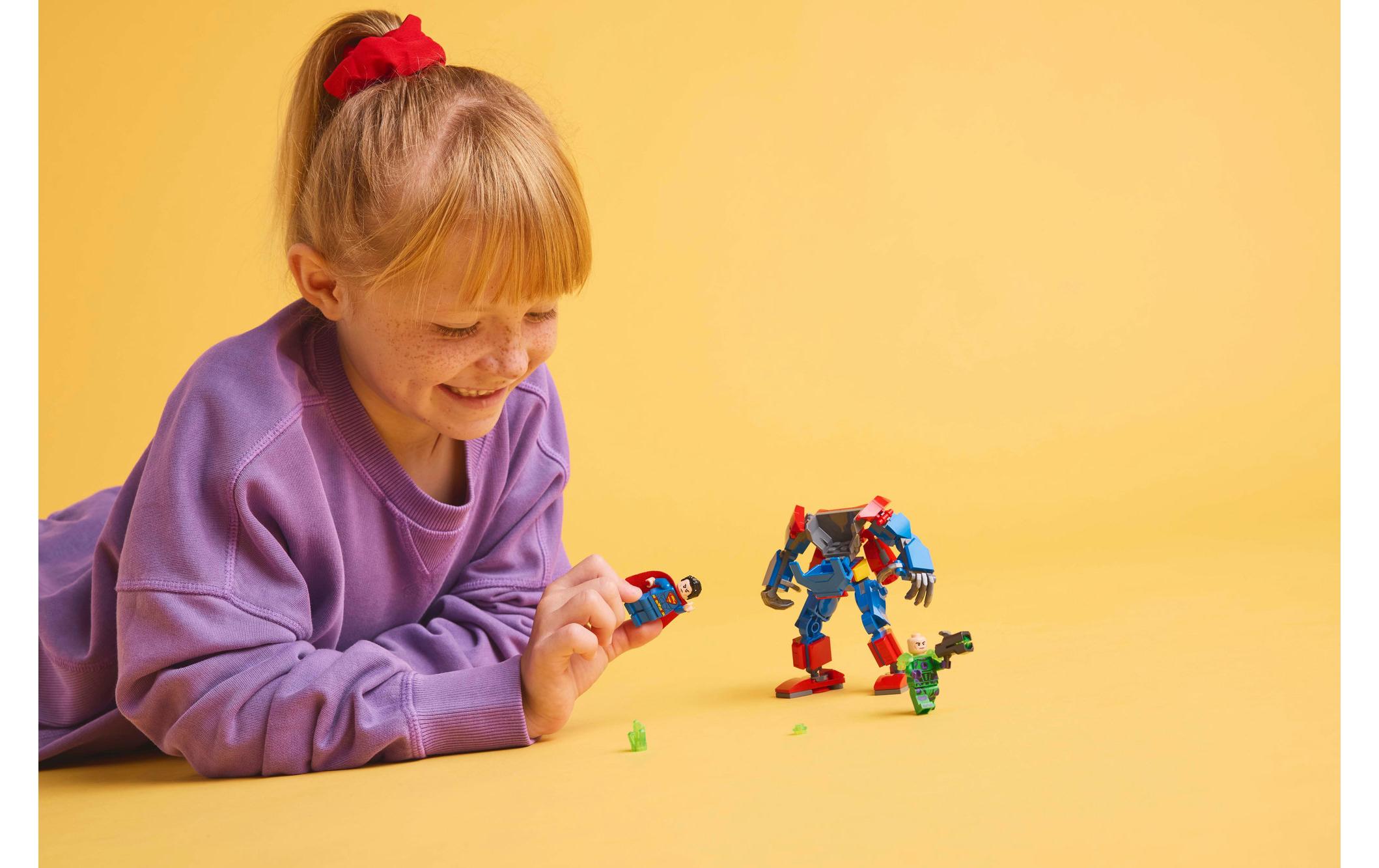 DC Superman Mech vs. Lex Luthor 76302Vielseitiges Konstruktionsspielzeug zur Förderung der Kreativität und Fantasie