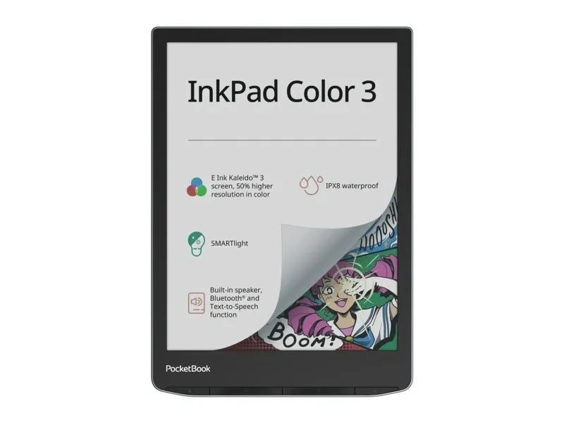 PocketBook InkPad 4 - eBook læser - Linux 3.10.65 - 32 GB - 7.8