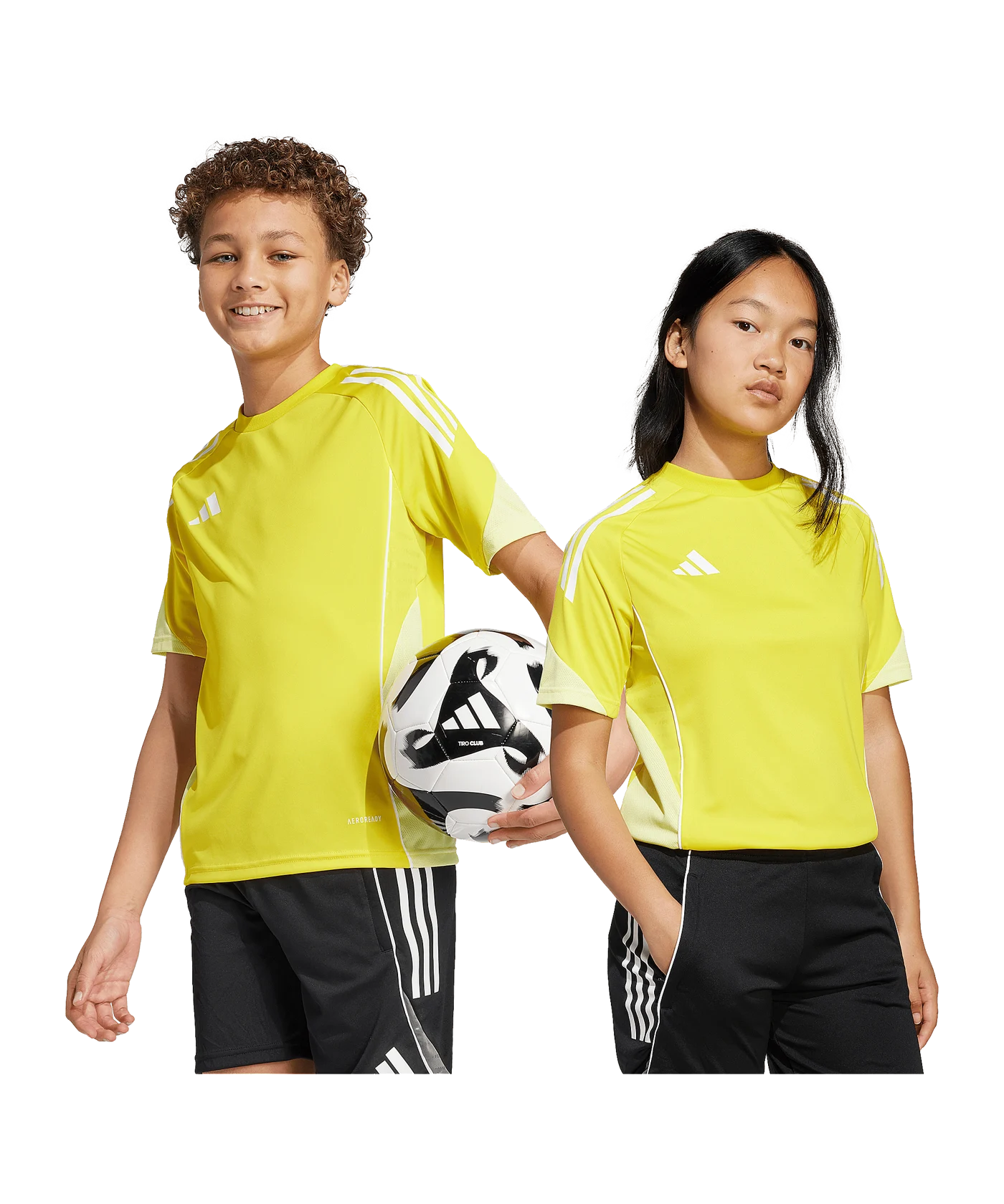 adidas Tiro 25 Competition Trainingsshirt Kids Gelb