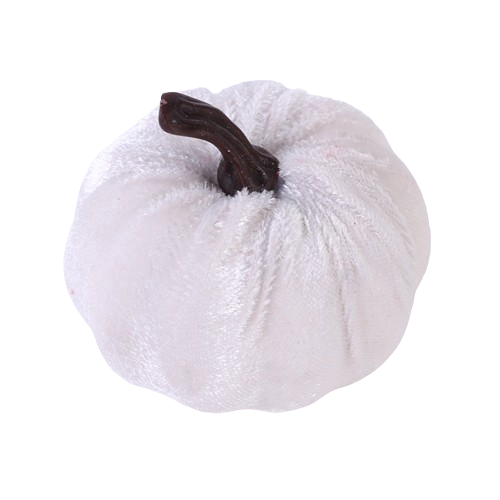 (12er Set) Stoff Herbst Kürbis Deko Aufsteller Home Accessoire Thanksgiving / Halloween Tischdekoration - Bunt