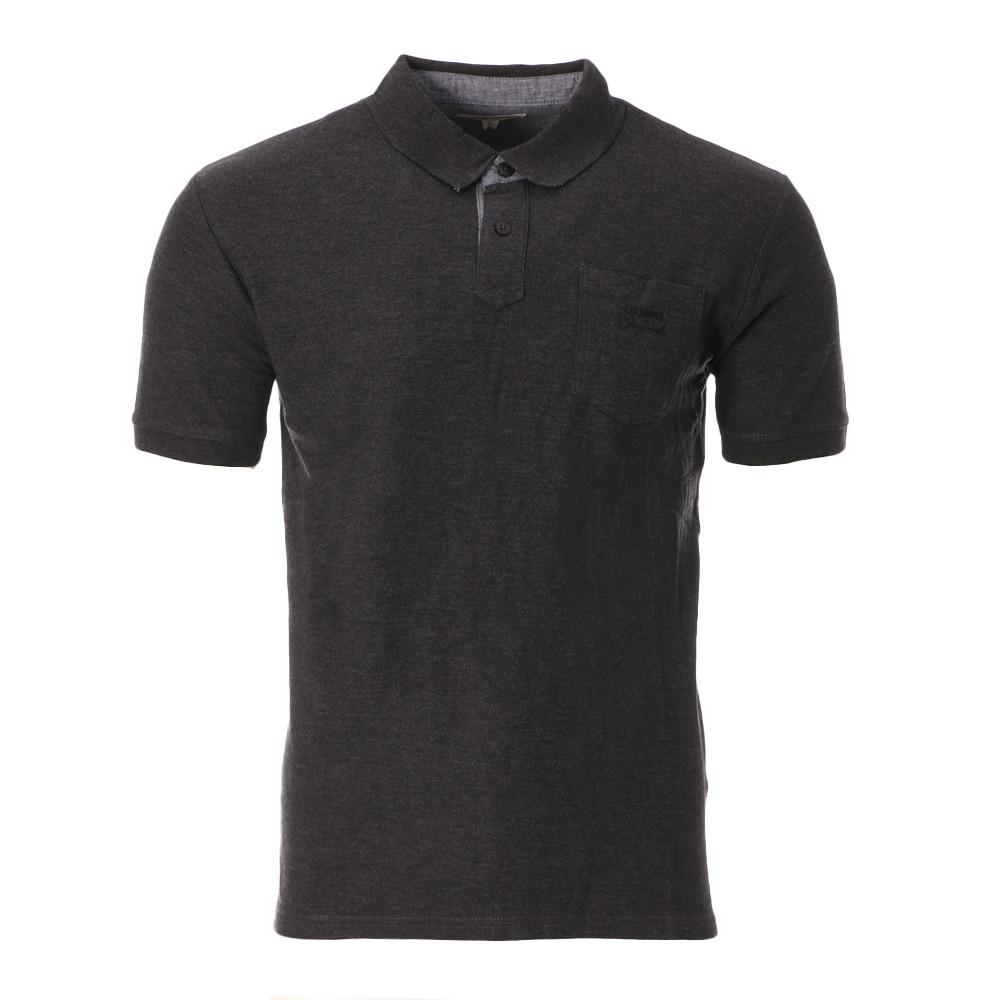 Lee Cooper Polo Gris Anthracite Homme Lee Cooper Opan