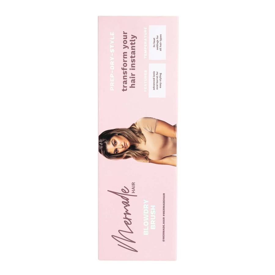 Mermade Hair The Blow Dry Brush Pink