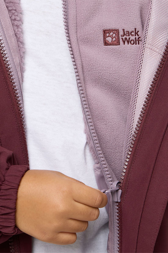 Jack Wolfskin Jack Wolfskin Snowcurl 3-in-1 Jas Junior