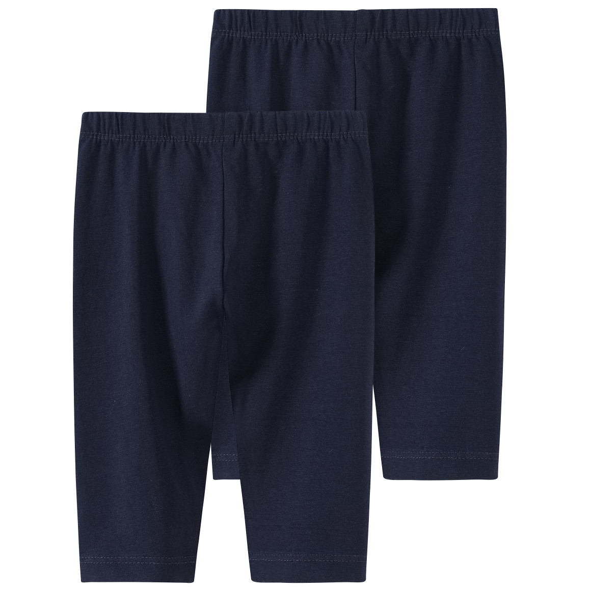 Famy 2 Baby Capri-Leggings im Basic-Look dunkelblau