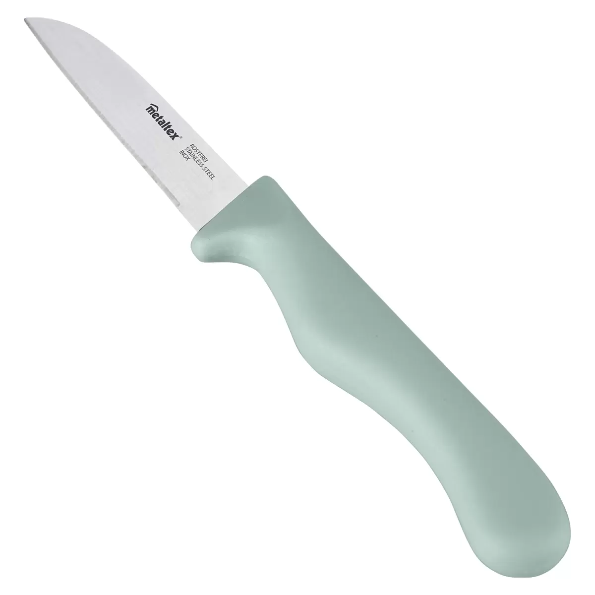 Gemüsemesser Basic mint,weiss,schwarz