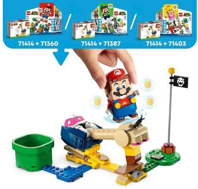 LEGO Super Mario 71414 Ekstrabanen Conkdors skallesmasher