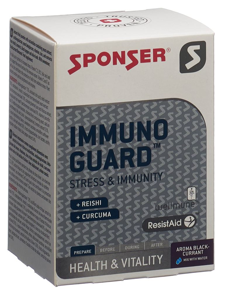 SPONSER Immunoguard Plv Blackcurrant Box 4 g