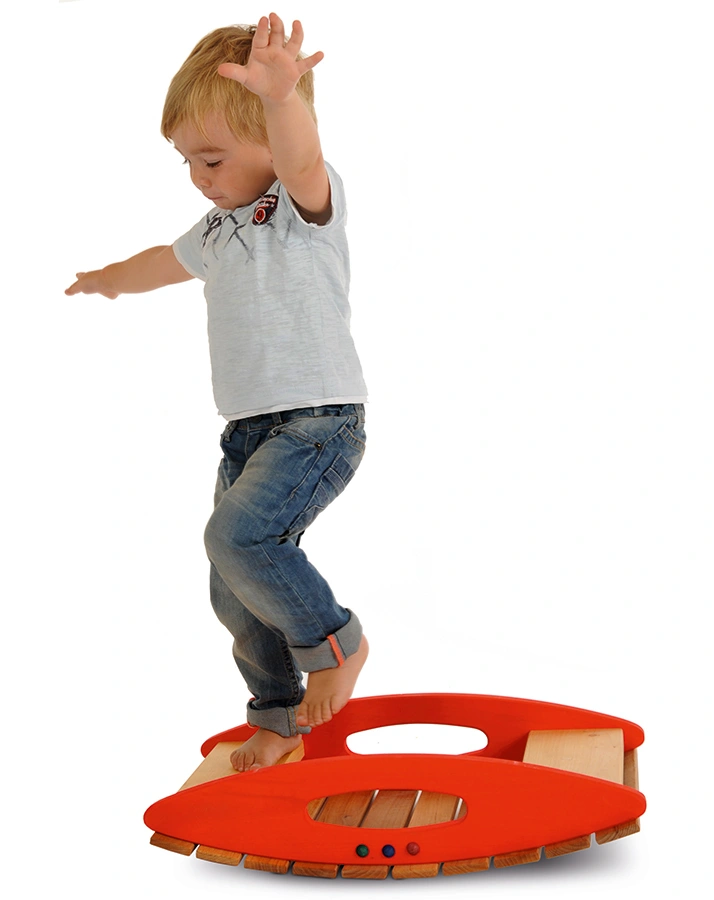 Balance-Schaukel WIPPE in rot
