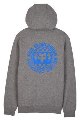 Sweat à capuche zippé Fox Next Level Gris