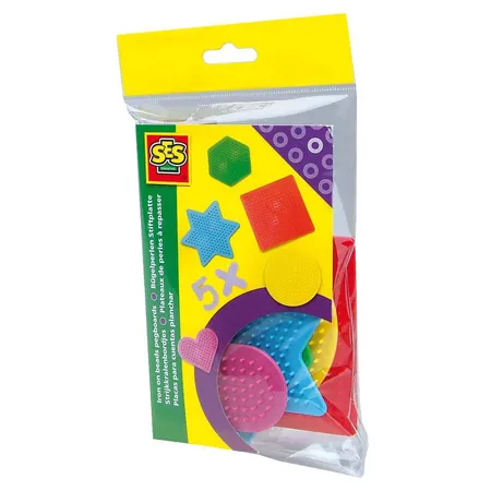 SES Bügelperlenplatten / Stiftplatten / 5er Pack