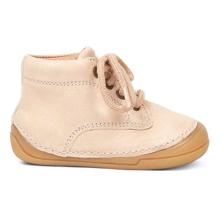 Petit Nord Baskets Lacets Bootie | Crème