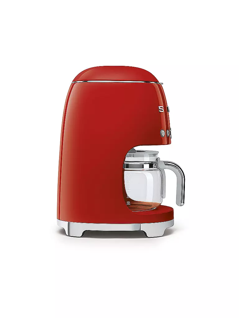 SMEG Filterkaffeemaschine 50s Retro Style Rot DCF02RDEU rot