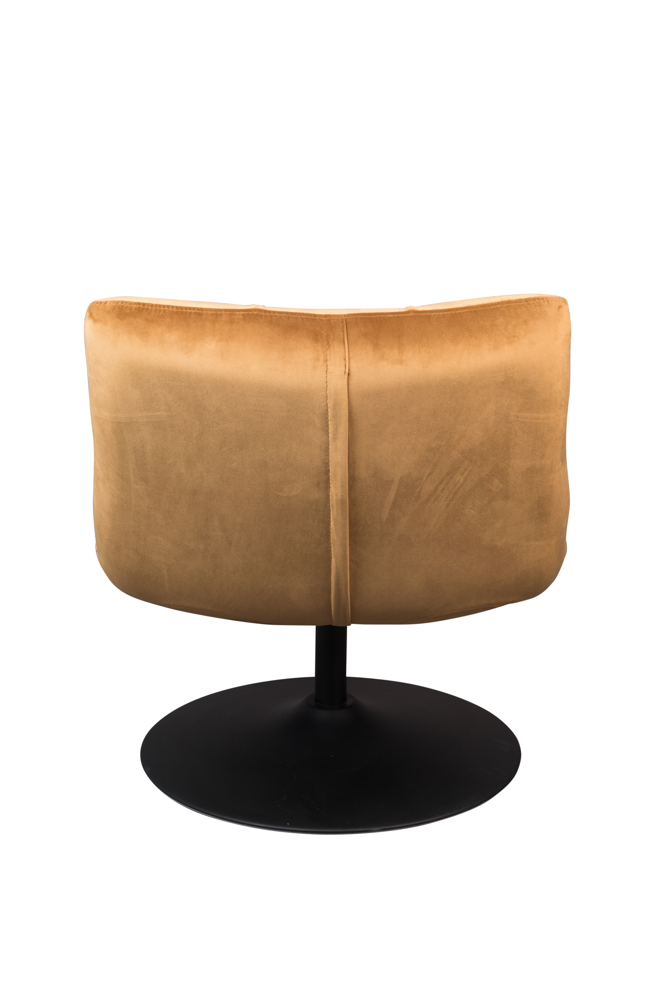 Fauteuil Bar Velvet goud/bruin
