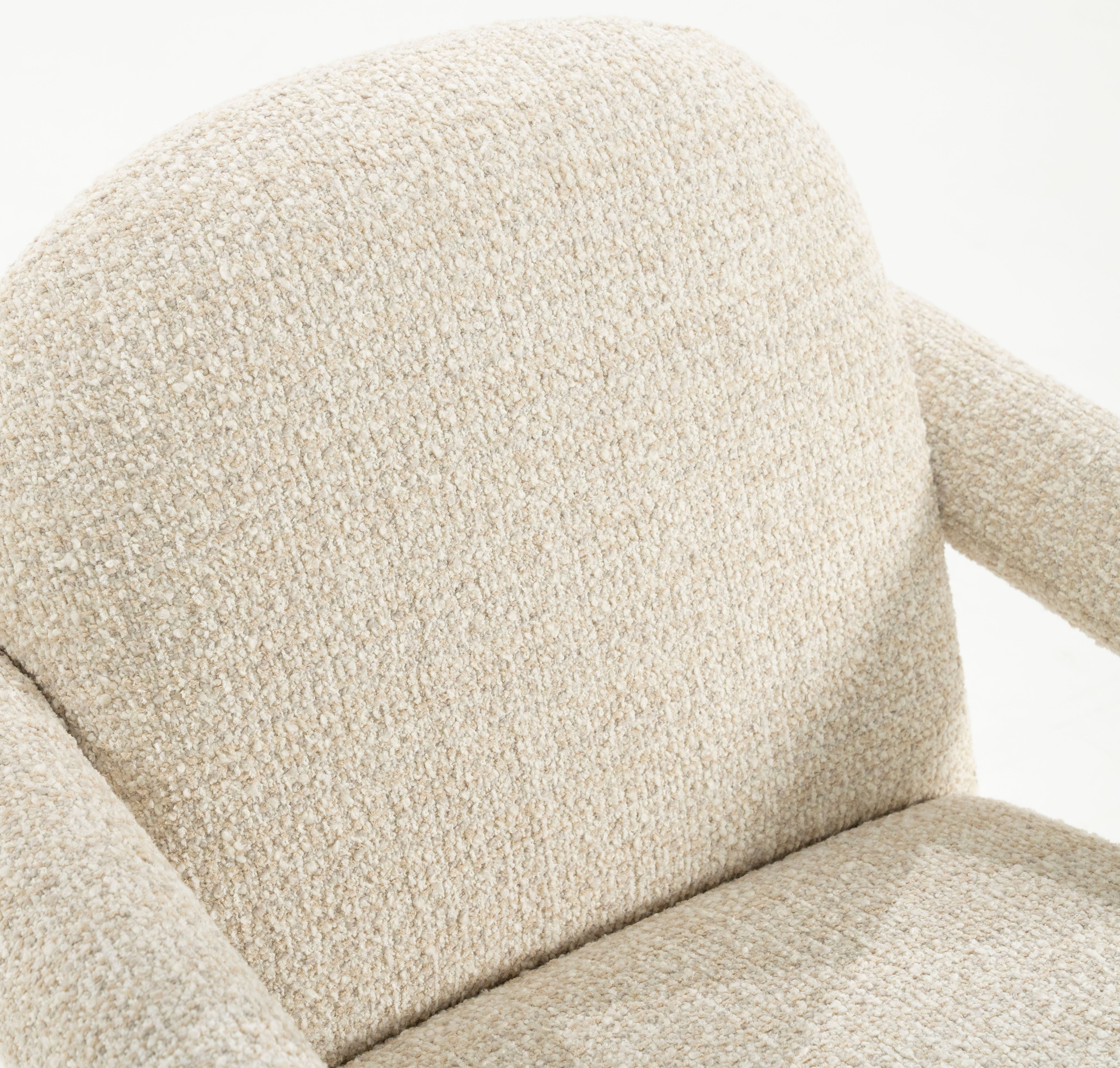 Fauteuil 96314 beige Monica B87 x D94 x H78 cm