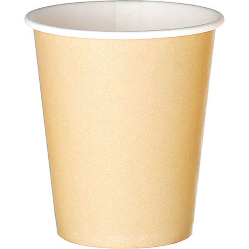 Gobelet en carton Kraft - 18 cl - Lot de 100