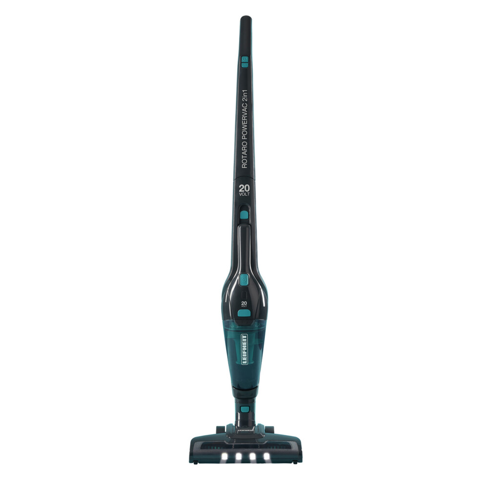 Leifheit Steelstofzuiger met Kruimelzuiger Rotaro Powervac 2-in-1 20V