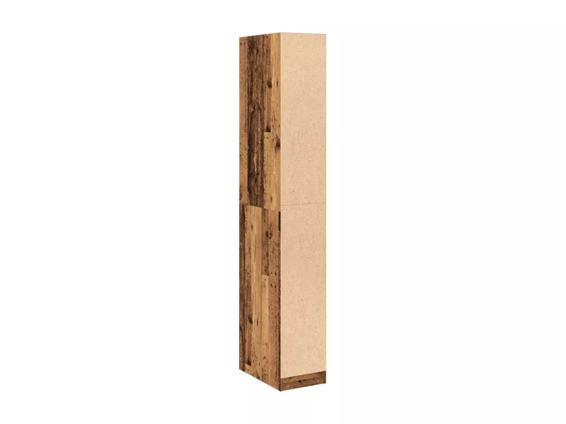 Garde-robe vieux bois 30x50x200 cm bois d'ingénierie
