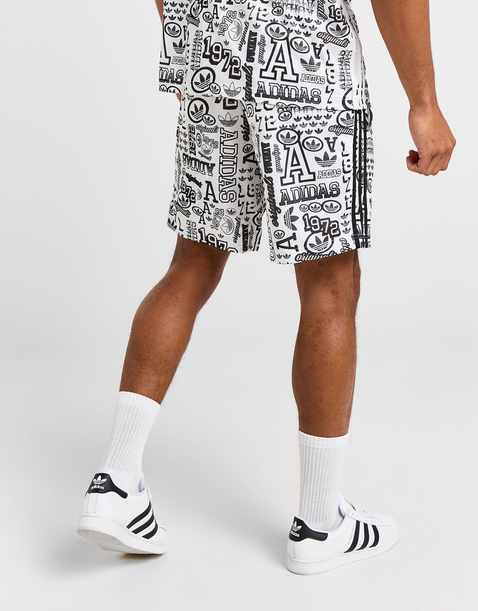 adidas Originals Short Sticker Basketball Homme