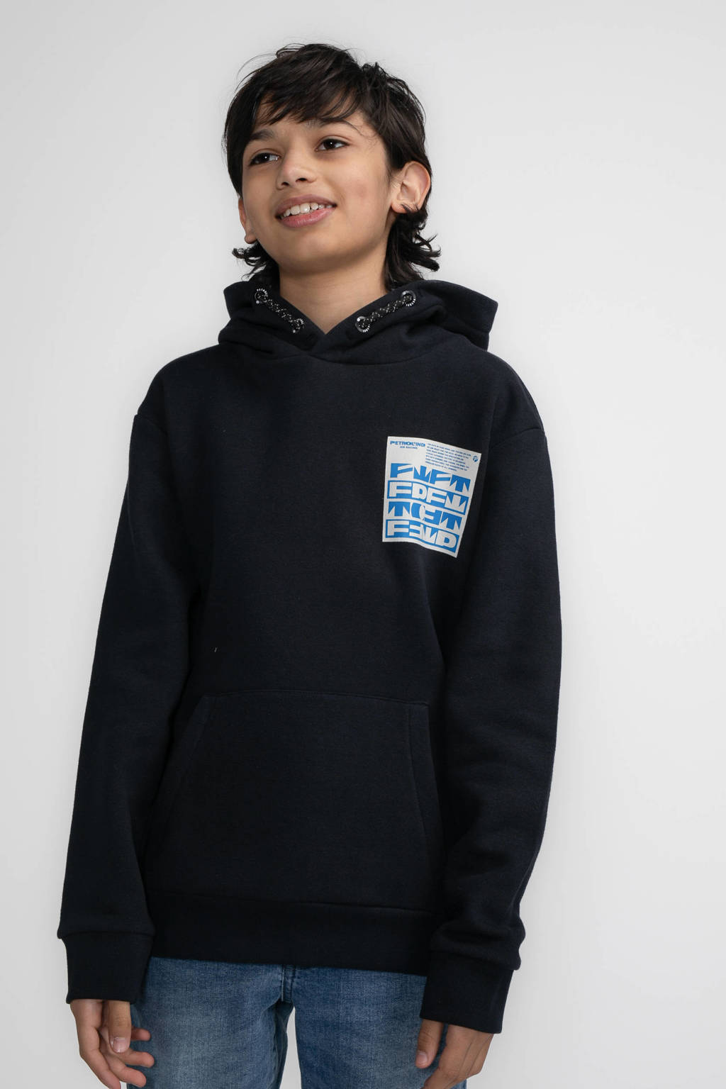 Petrol Industries hoodie zwart