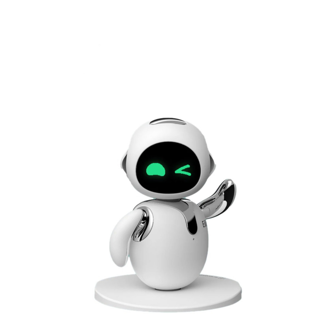 Eilik Der kleine Desktop Begleiter Bot mit unendlichem Spass - Silber (Limited Editon)