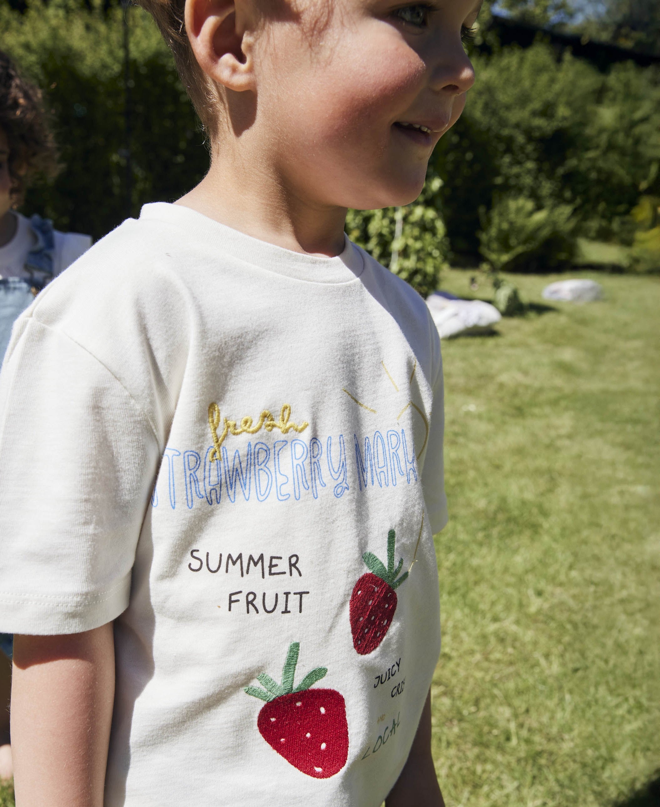 Fliink T-shirt Sommer Strawberry