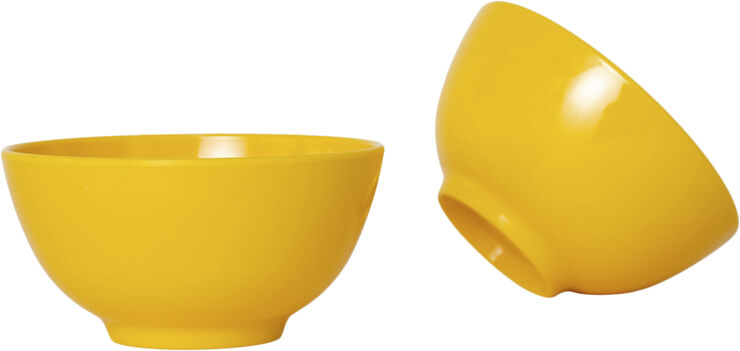 Veark Yellow Melamine bowls Yellow