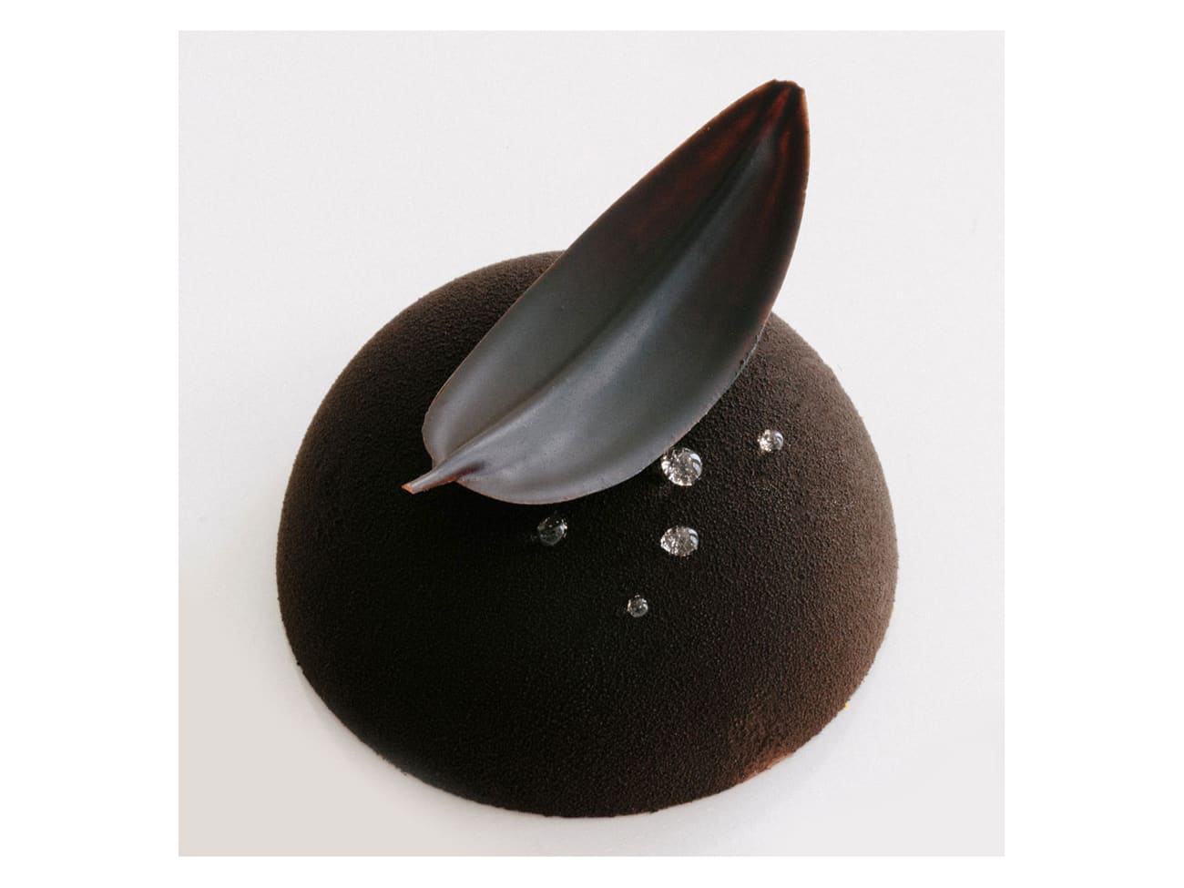 Peigne à chocolat - Décor feuille - Martellato