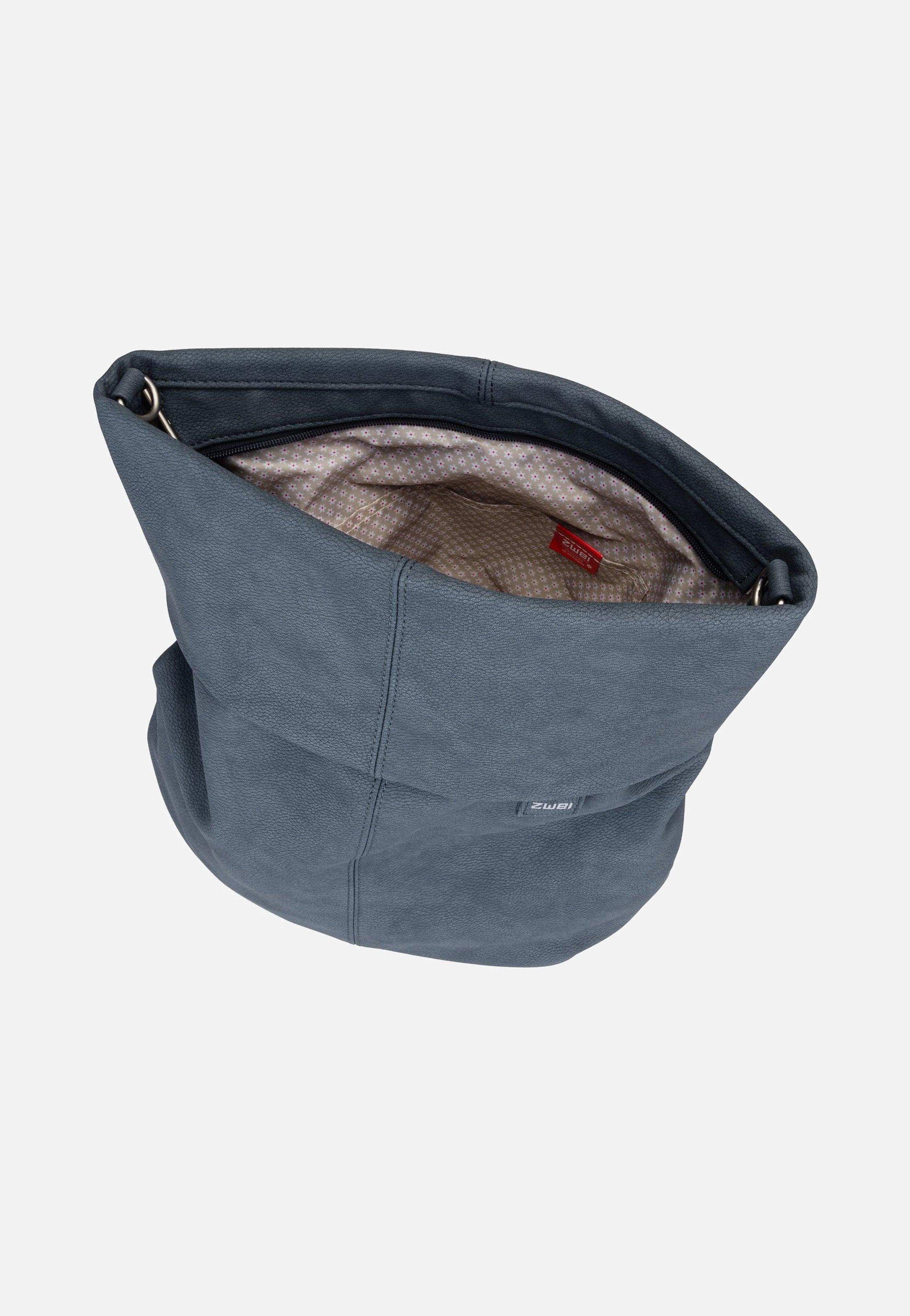 Mademoiselle M140 Nubuk/Blue - Hobo Bag