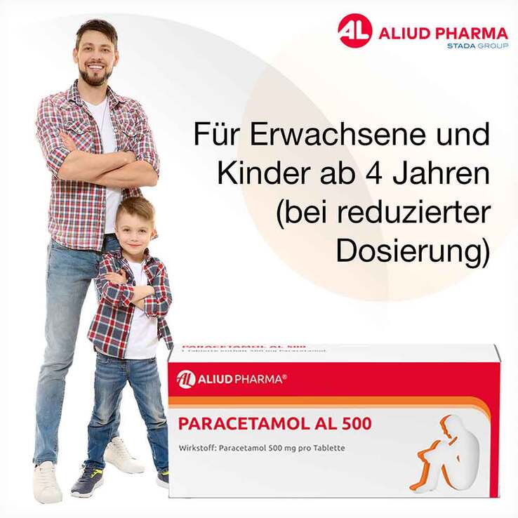 PARACETAMOL AL 500 Tabletten, 20 St
