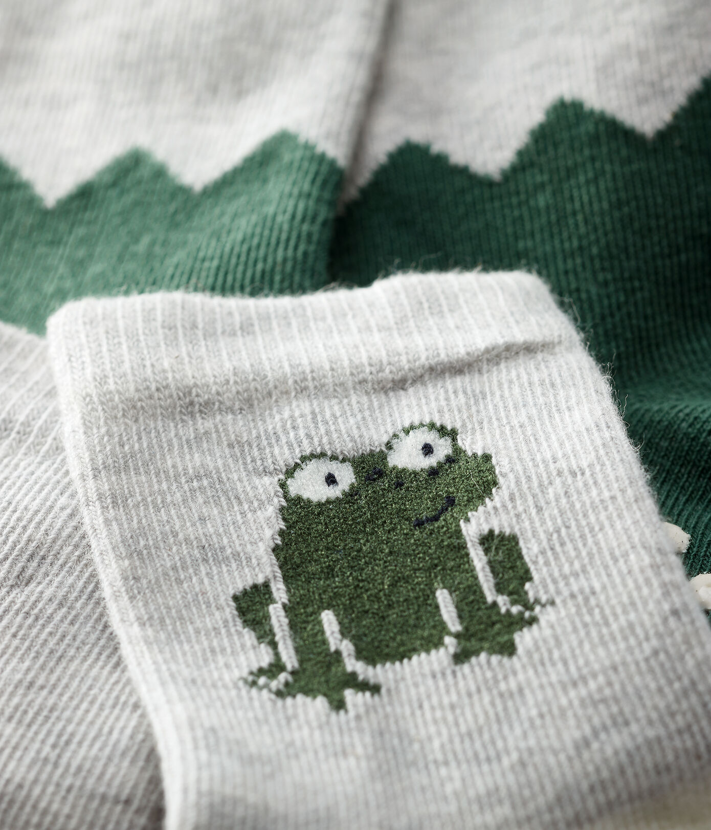 Lot de 2 chaussettes à motif bébé garçon