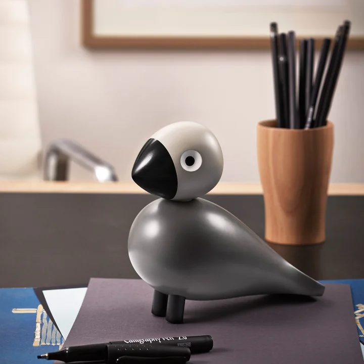Kay Bojesen - Singvogel Flora, Year Bird 2024, pink