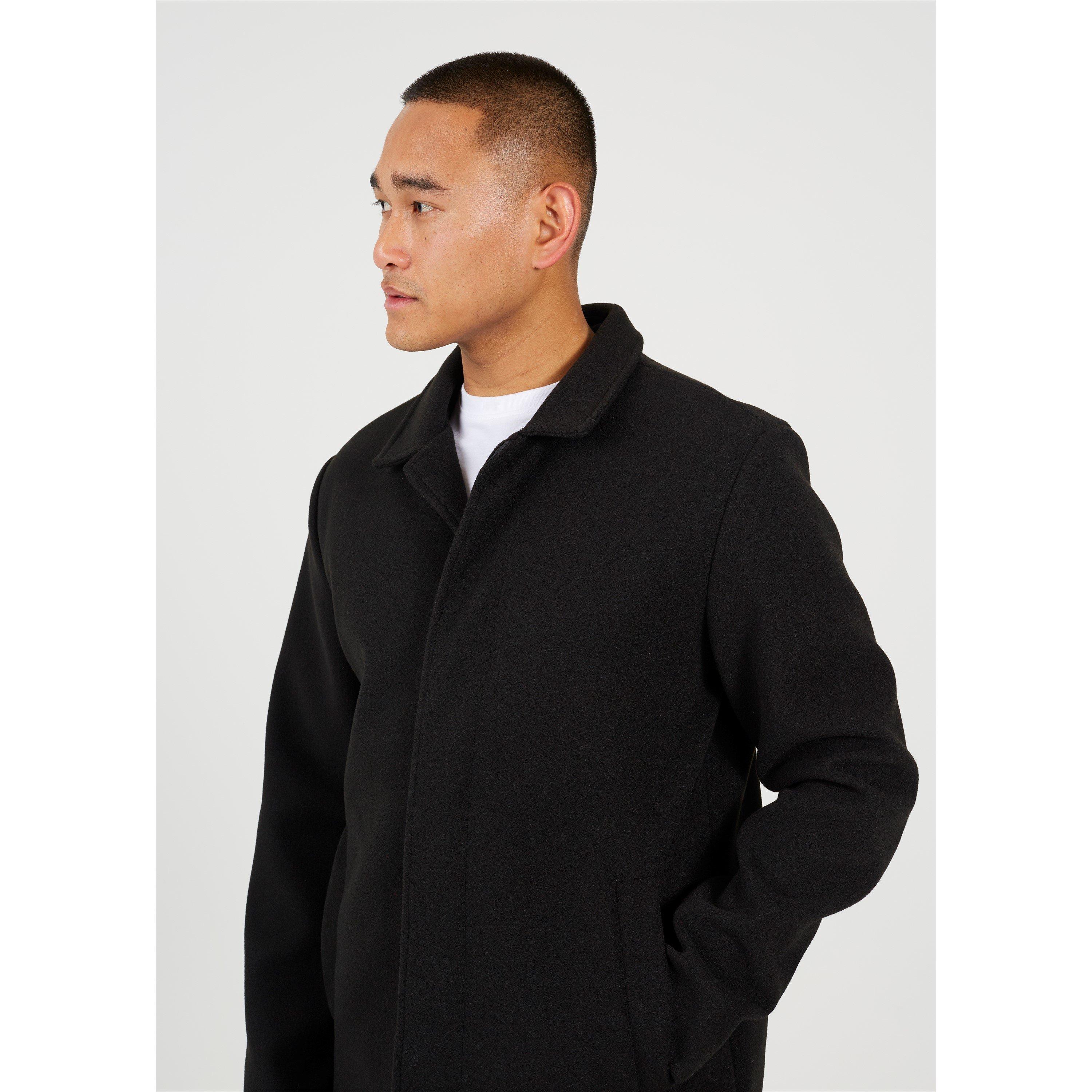 Brave Soul Funnel Neck Overcoat