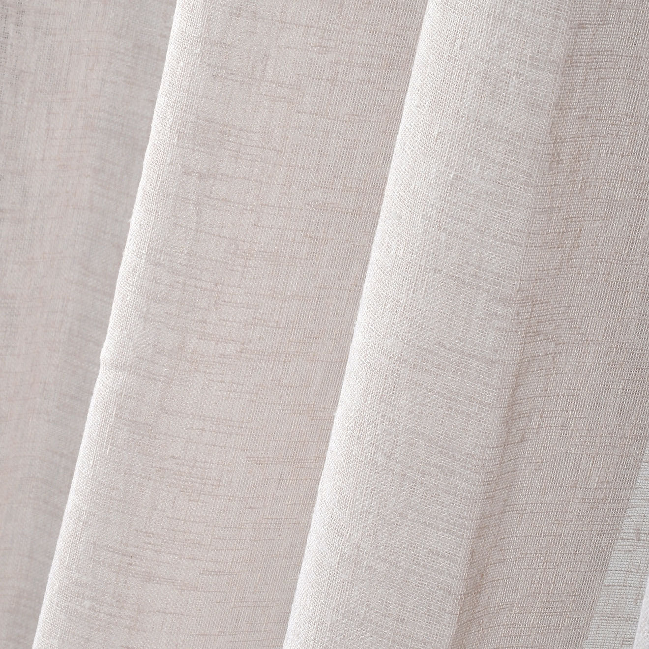 Stof Rideau voile Paloma naturel - 140x260 cm