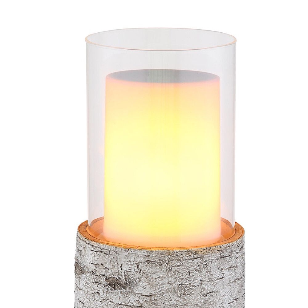SOLCELLELAMPE GLOBO BJØRKESTAMME