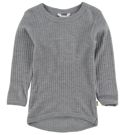 Joha Bluse - Wolle - Grau