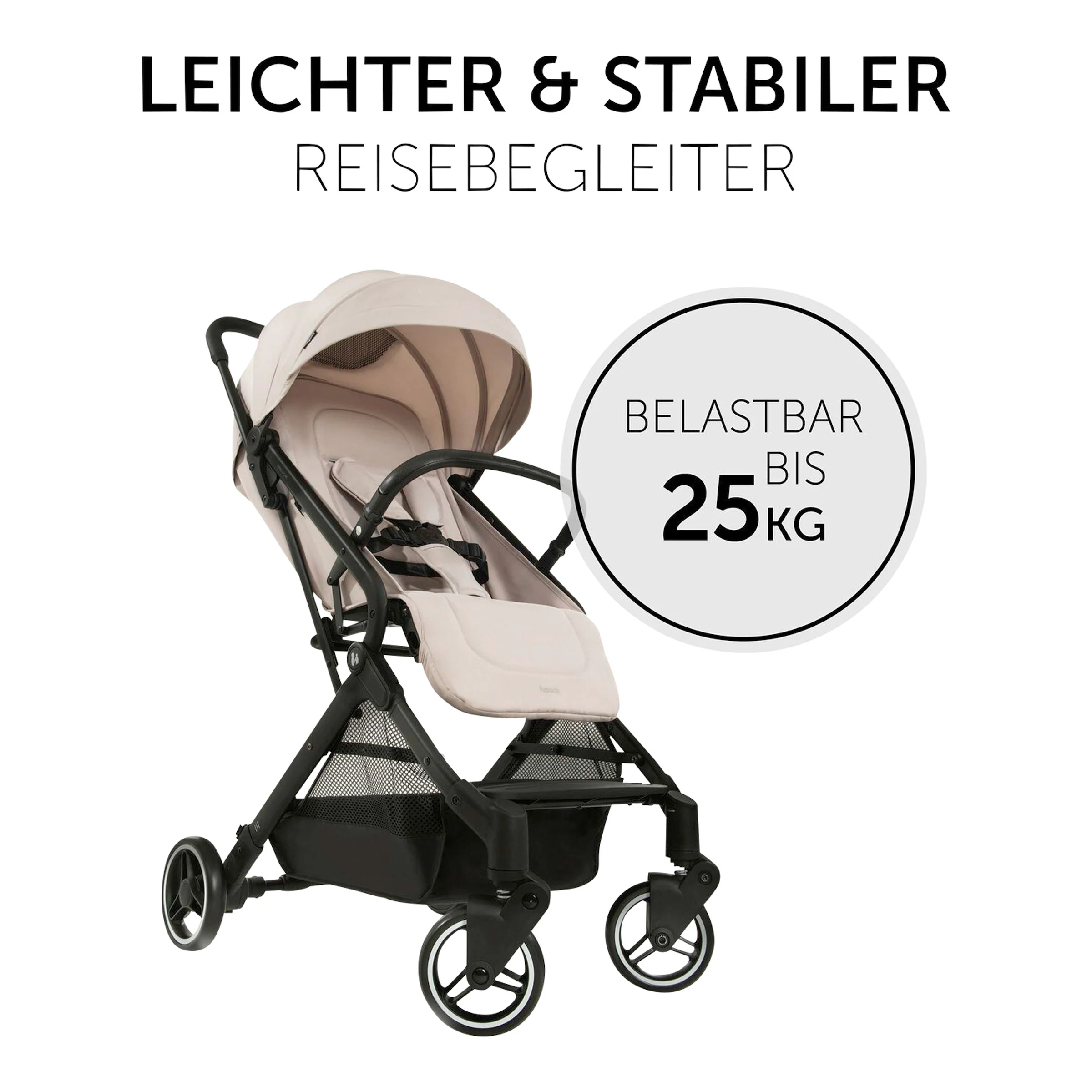 Hauck Buggy TravelNCare beige