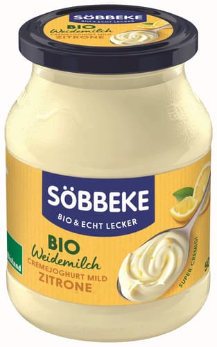 Söbbeke BIO Joghurt mild Zitrone 7,5%