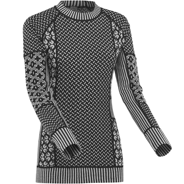 T-shirt thermique KARI TRAA SMEKKER LS BLACK