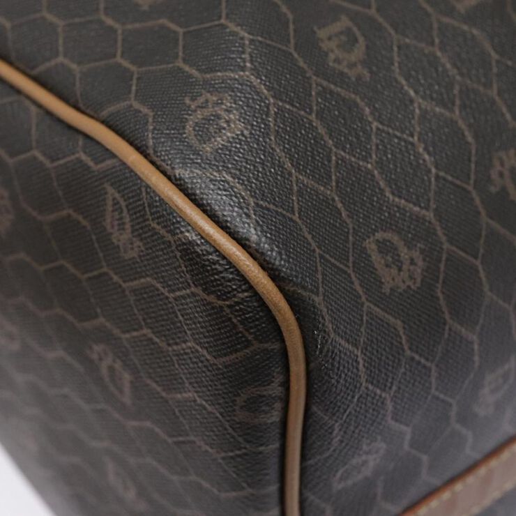 Dior Vintage Dior Boston Bag Brown