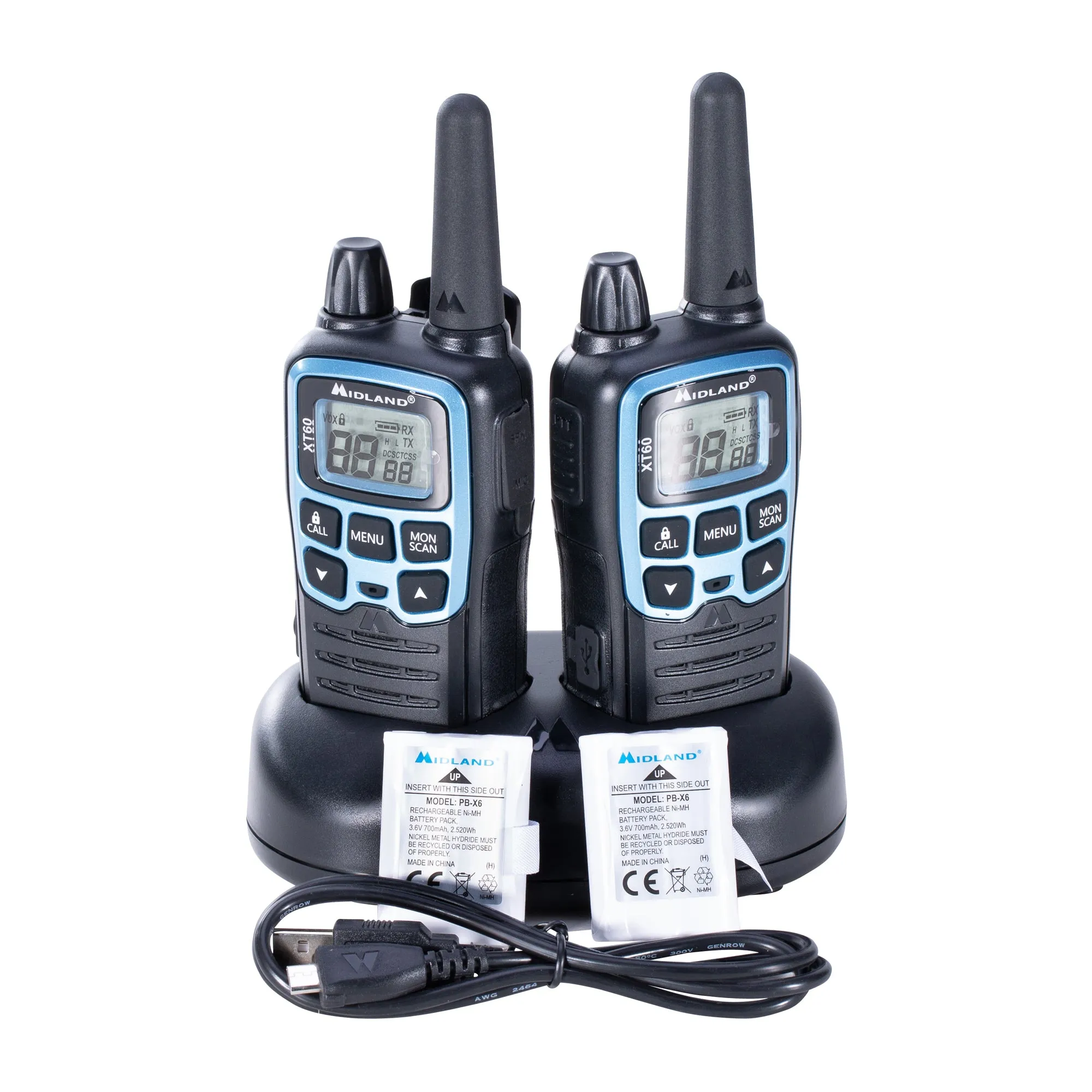 Midland -  Midland Funkgerät XT60 Paar PMR+LPD