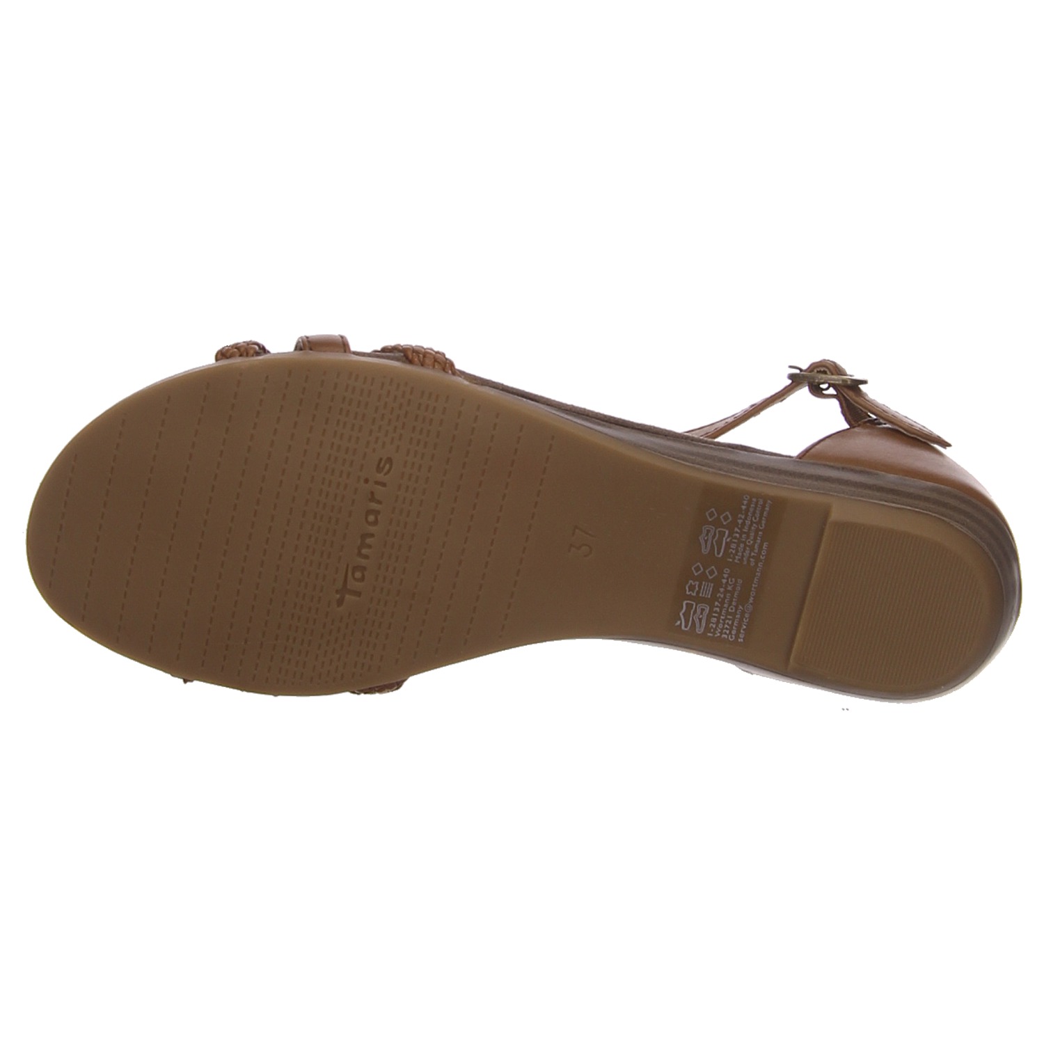 Tamaris Sandaletten Nut braun