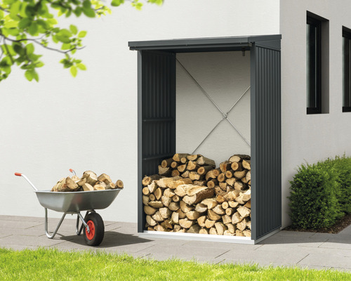 Hörmann EcoStar Trend-V Type 1 brandhoutberging, 122,7 x 102,5 x 198,0 cm, antraciet